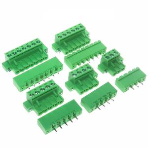 Buy cheap 5.08mm Pitch PCB Plug-in Screw Terminal Blocks Plug Straight Pin Header with Flange product