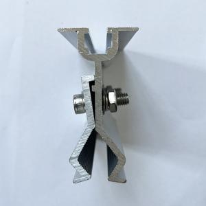 Buy cheap Customized PV Module Clamps Weather Resistance Silver PV Mounting Clamps product