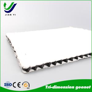 China Geotechnical Composite Drainage Net Chemical Resistance 2m-6m Width Drainage of underground structures For  garden and road on sale