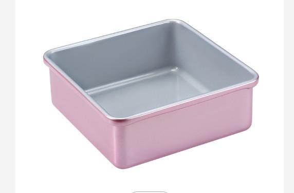 Quality 8 Inches Gift Tin Cans Carbon Steel Non Stick Baking Tin Pan for sale