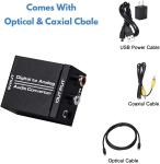 Optical SPDIF To Analog Stereo Converter