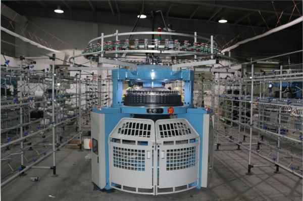 Good Stability Double Jersey Circular Knitting Machine Fast With Simple