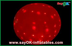 China Ground Led Balloon Lighting Inflatable Lighting Decoration 12 Colors on sale