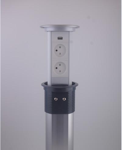 Quality Motorized Israel Style Automatic Pop Up Socket For Multifunctional Power System for sale