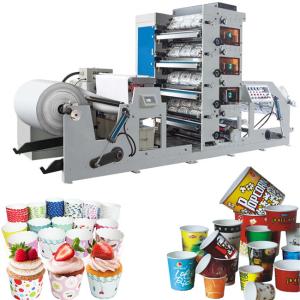 Buy cheap ODM 80m/Min Automtic Paper Cup Printing Machines Multi Colors product