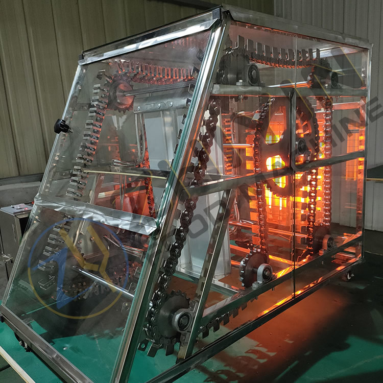 Easy Operation Electric Heating 92 Strings Industrial Grilling Machine 25W