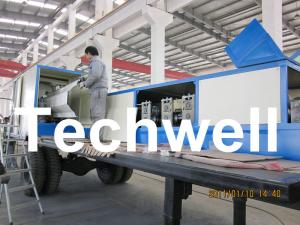 Buy cheap 914-610 Mobile K Span Roll Forming Machine for 0.8 - 1.5mm K Span Arched Roof Panel product