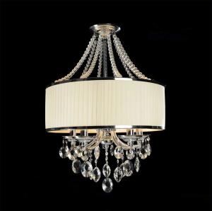 Flush mount chandelier Lighting With Lampshade (WH-MC-02)