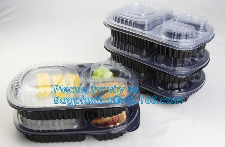 Blister large clear plastic fruit container with lid for fruit packaging,blister fruit box /container/ fruit Tray/ Clear