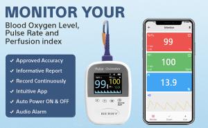 0.25kg Portable Blood Oxygen Meter With USB Interface