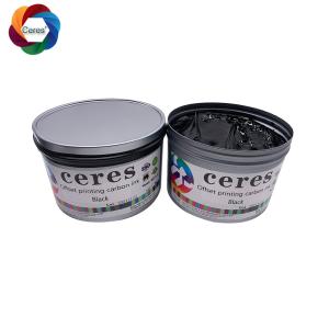 Black Offset Printing Ink Solvent Based Defends False Carbon Paper Ink