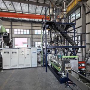 Buy cheap Co Rotation Twin Screw Extruder Plastic Pelletizing Machine For Compounding And Modifying product