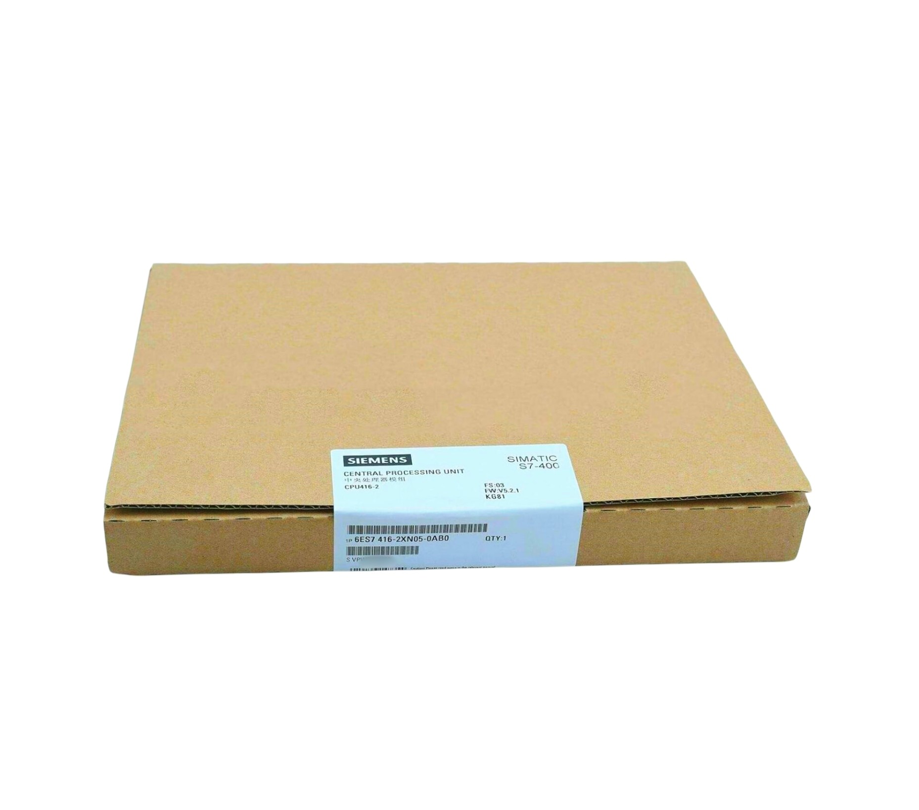 SIEMENS SIMATIC PLC S7-400 6ES7416-2XN05-0AB0 CPU 416-2 Central processing unit with