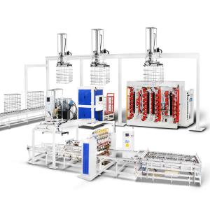 China Automatic IBC Grid Welding Machine For IBC Tote Cage Frame Production Line on sale