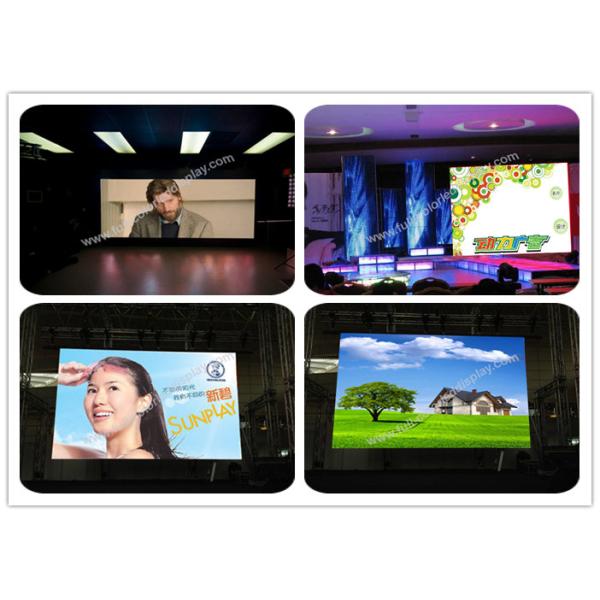 Large P6 Indoor Rental LED Display Panel In Wedding Ceremony , High Refresh Rate