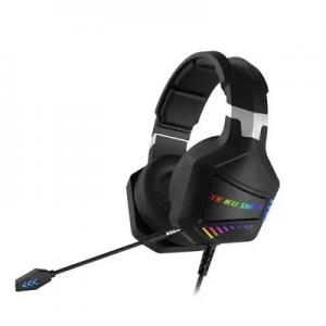 China K902 RGB Cool Lighting Earbud Gaming Headset Noise Cancelling Over Ear Headphones on sale