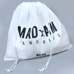 Custom Printed Non Woven Satin Strings Drawstring Dust Bag