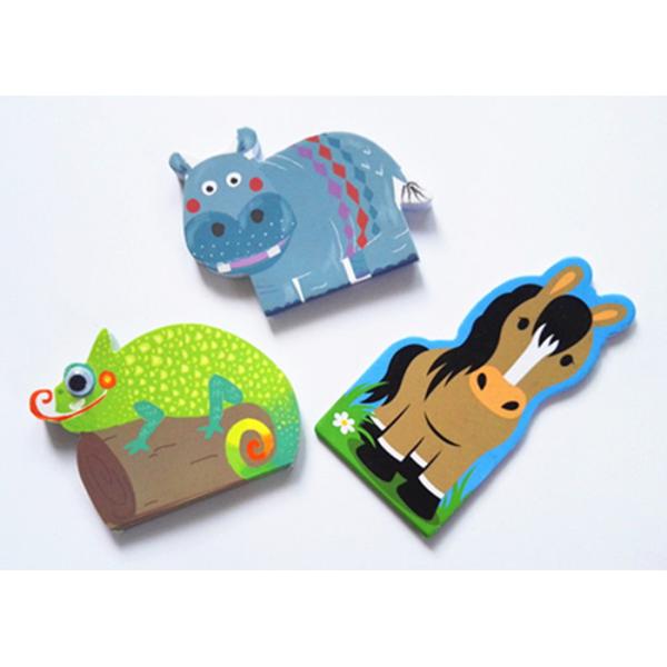 Promotional Custom Sticky Notes Animal Shaped Glossy Art Paper Cover Post It Sticky Notes