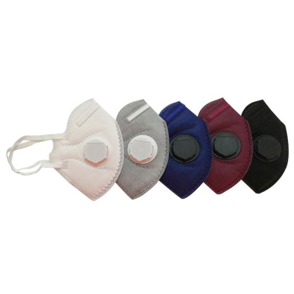 Quality Breathable Foldable FFP2 Mask Anti Pollution For Construction / Mining for sale