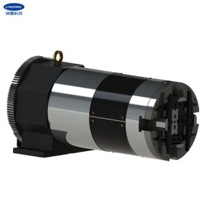 Buy cheap Leveraged Pneumatic Four Jaw Hollow CNC Rotary Chuck product