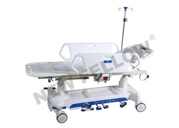 Quality Professional Operating Room Ambulance Trolley Stretchers With IV Pole / Mattress for sale