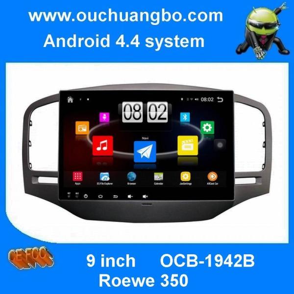 Quality Ouchuangbo HD BIg screen car multimedia android 4.4 for Roewe 350 with gps navigation BT built-in WIFi for sale