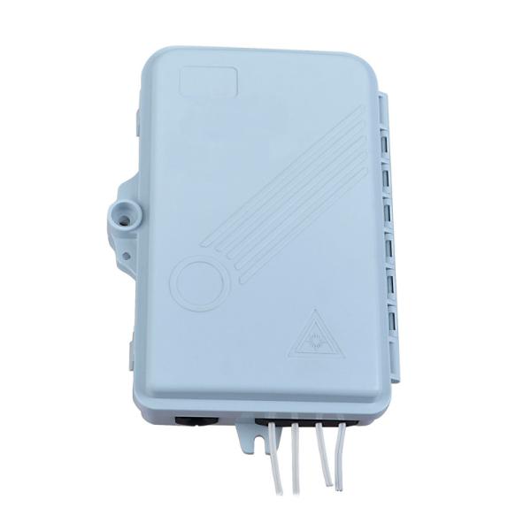Quality ABS Fiber Wall Socket / Wall Mount 1*4 Sc Lc PLC Splitter Fibre Termination Box for sale