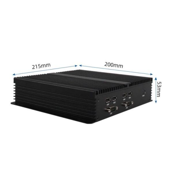 Quality I3 Processor Intel Desktop Mini PC Win10 2 Ethernet I3 Micro Small Computer for sale