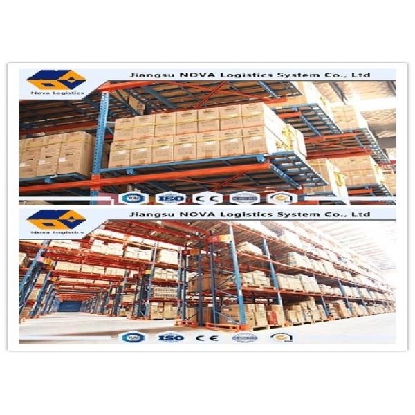 Corrosion Protection Industrial Pallet Warehouse Racking Powder Coating Surface Treatment