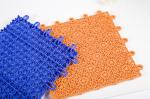 EU Nstandard Interlocking Playground Mats Anti Aging With Classic Pattern