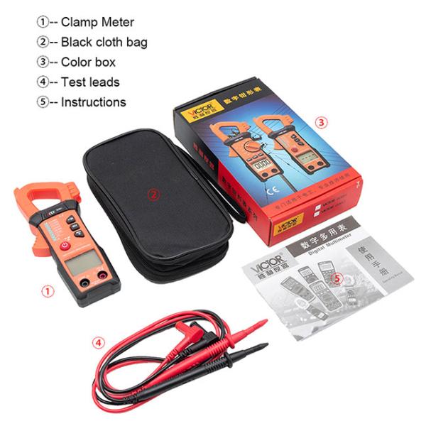 1000V Digital Clamp Multimeter 6000 Counts