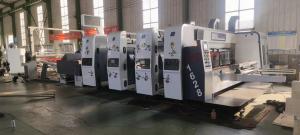 China Corrugated Cardboard Printing Slotting Die Cutting Machine Four Color on sale