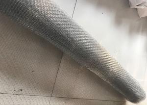 Alloy Stainless Steel Wire Mesh Knitting ISO Certification Solid Structure