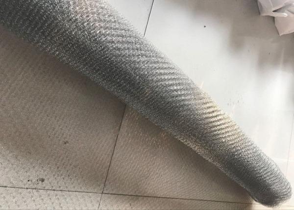 Quality Alloy Stainless Steel Wire Mesh Knitting ISO Certification Solid Structure for sale