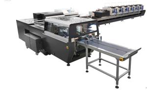 China 8 Stations Saddle Stitching Book Binding Machine 12000 C/H on sale