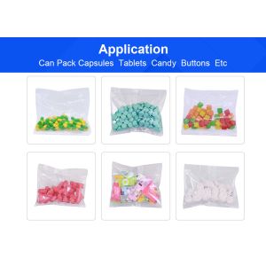 Automatic Candy Tablet Capsule Counting Packing Machine