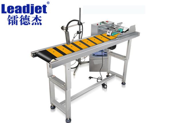Electronic Speed Governing Pagination Machine For Inkjet Coding / Laser