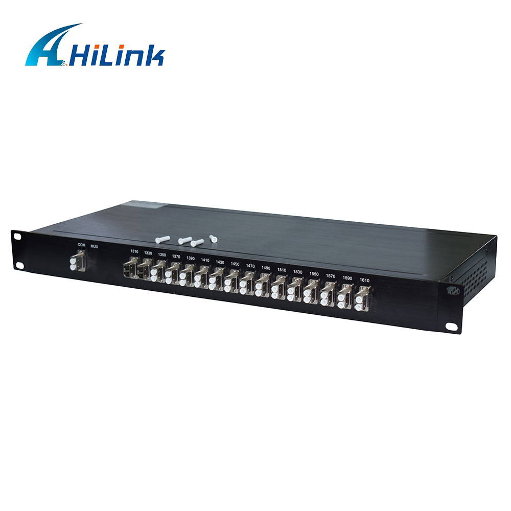 19" 1U CWDM Mux Demux Module Rack Mounted 16CH Fiber Optical