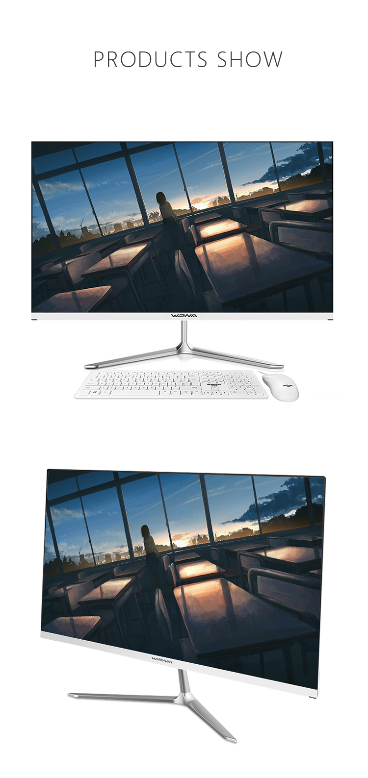 16gb DDR4 Ram 1tb Ssd Curved All In One Pc for Widescreen Gaming and Office Needs