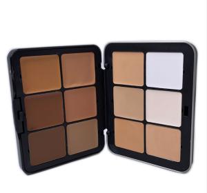 China 12 Color Cosmetics Concealer Cream Contour Palette Private Label on sale