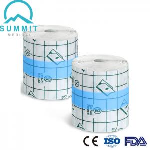 China Transparent Film Wound Dressing Roll , Tattoo Aftercare Clear Adhesive Bandages on sale
