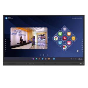 Buy cheap 65 Inch Interactive Touch Panel Display Android 11/13 20 Touch Computer Laptop Connecting For Teaching product