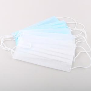 Anti Pollution Hypoallergenic Disposable Face Mask Three Layers With Earloop