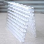 Translucent White Polycarbonate Sheet Canopy Honeycomb Poly Panels