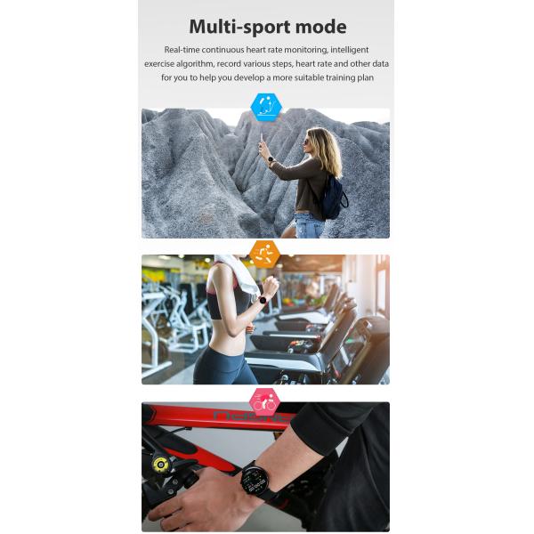 3 ATM Waterproof Bluetooth Smart Wrist Watch MTK2502 Android Sport Smart Watch