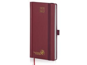 PU Leatherette Vertical Weekly Planner With Daily Schedule 2023 2024