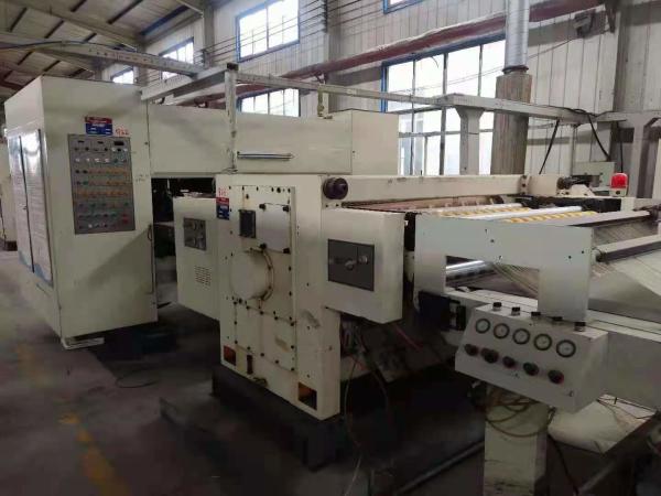 Quality Paper Cardboard 380V 2m Used Carton Box Making Machine for sale