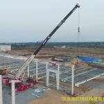 Assemble Prefabricated Steel Frame Workshop Construction With Drawing