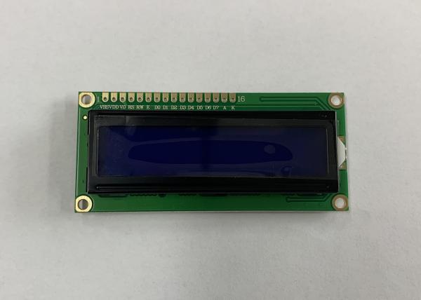 Quality 1602 Character LCD Display Monochrome STN Blue Alphanumeric LCD 16X2 for sale