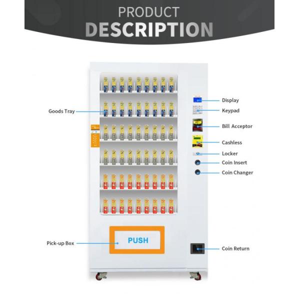 24 Hours Pencil Vending Machine , Automatic Products Vending Machine